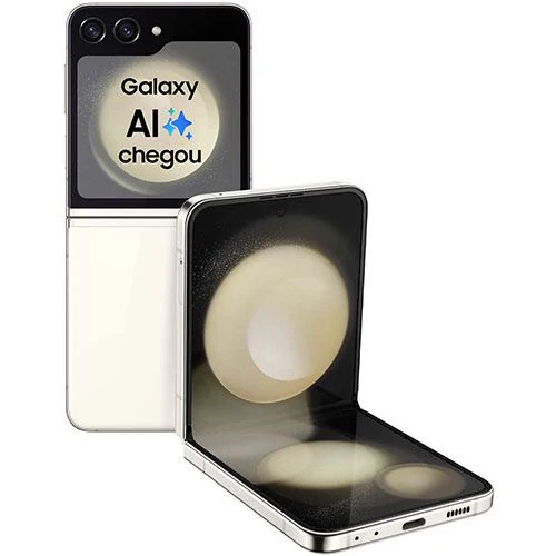 Samsung Galaxy Z Flip5 5G - 256GB - Cream - Recondicionado - REtech - Grade A