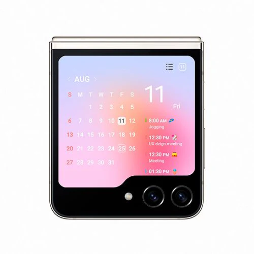 Samsung Galaxy Z Flip5 5G - 256GB - Cream - Recondicionado - REtech - Grade A - Image 2
