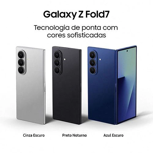 Samsung Galaxy Z Fold7 - 512GB - Cinza Escuro - Image 2