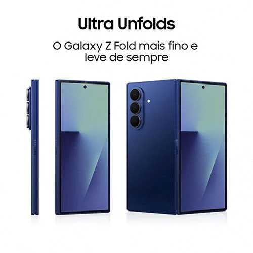 Samsung Galaxy Z Fold7 - 512GB - Cinza Escuro - Image 3