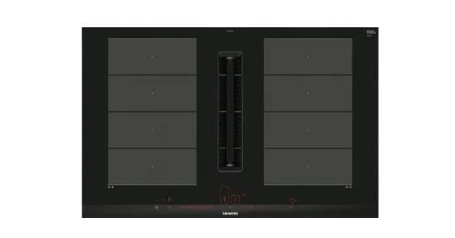 Placa de Indução Siemens iQ700 EX875LX57E | Elétrica | 81.2 cm | 4 Zonas | Preto