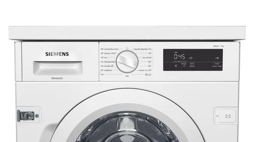 Máquina de Lavar Roupa Siemens WI12W324ES | 7 Kg | 1200 RPM | C | Branco - Image 3