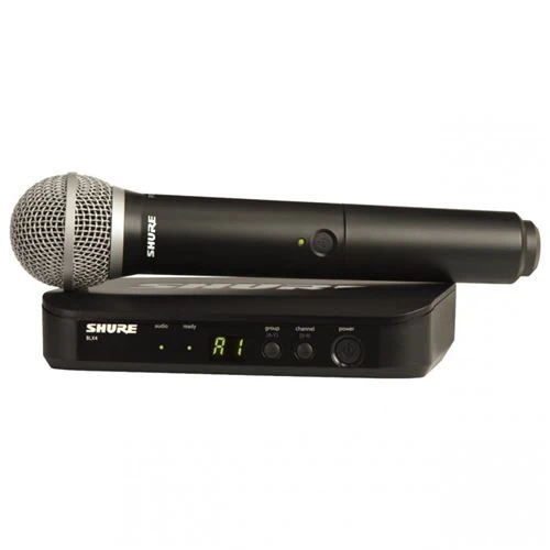 Sistema Microfone de Mão BLX24E/PG58 H8E Shure