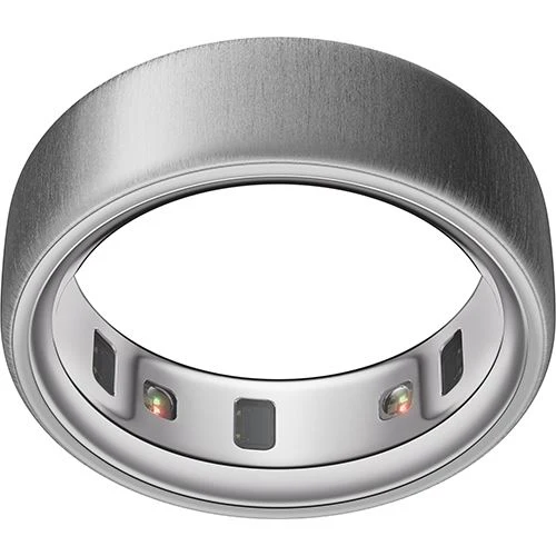 Smart Ring Oura Ring4 - Brushed Silver - Tamanho 12