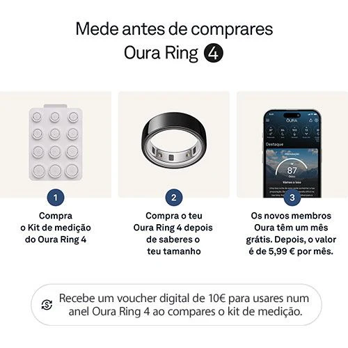 Smart Ring Oura Ring4 - Rose Gold - Tamanho 7 - Image 4