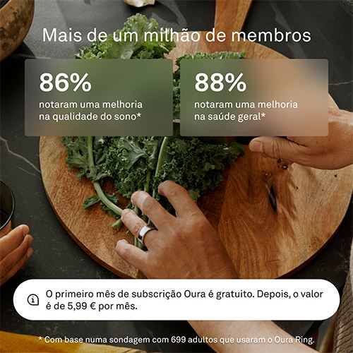 Smart Ring Oura Ring4 - Silver - Tamanho 6 - Image 9