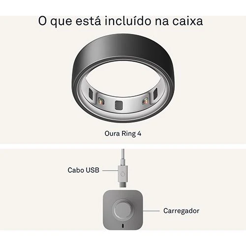 Smart Ring Oura Ring4 - Stealth - Tamanho 5 - Image 5