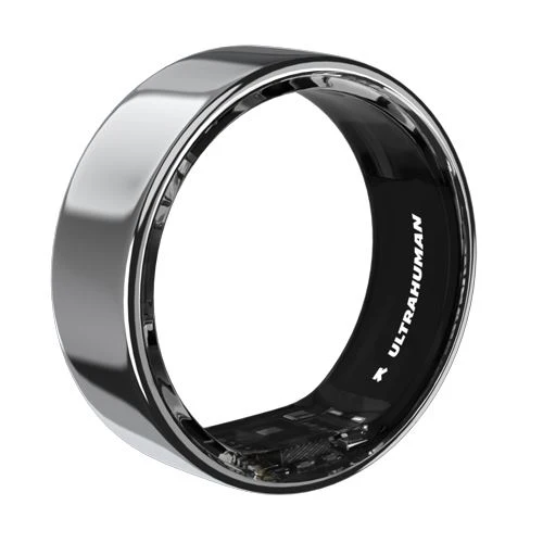 Smart Ring Ultrahuman Ring Air - Space Silver - Tamanho 5
