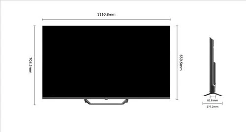 Smart TV Haier 50" QLED UHD 4K H50S80FUX Google TV - 127cm - Image 10
