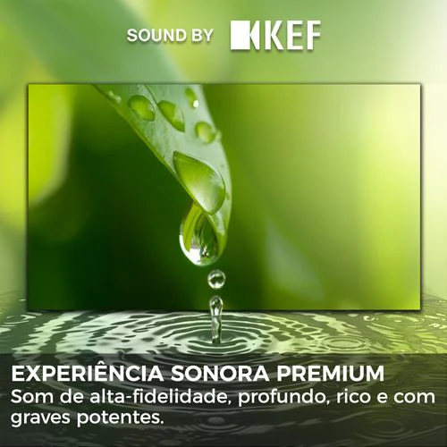 Smart TV Haier 55" Mini-LED UHD 4K H55M80FUX Google TV - 140cm - Image 9