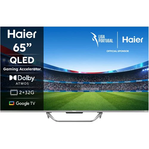 Smart TV Haier 65" QLED UHD 4K H65Q80FUX Google TV - 165cm