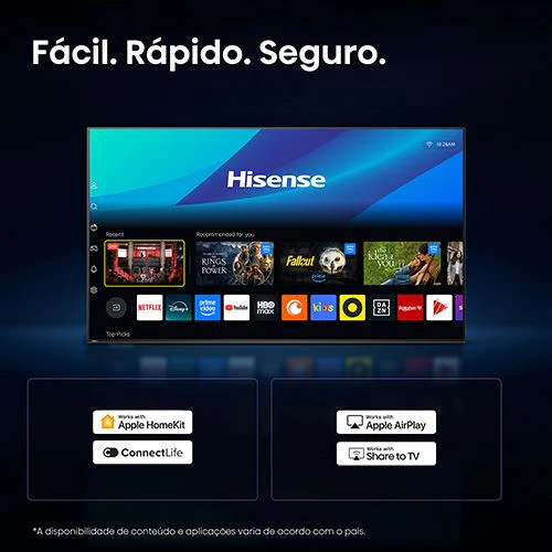 Smart TV Hisense 40" Hi QLED Full HD 40A5S - 101 cm - Image 9