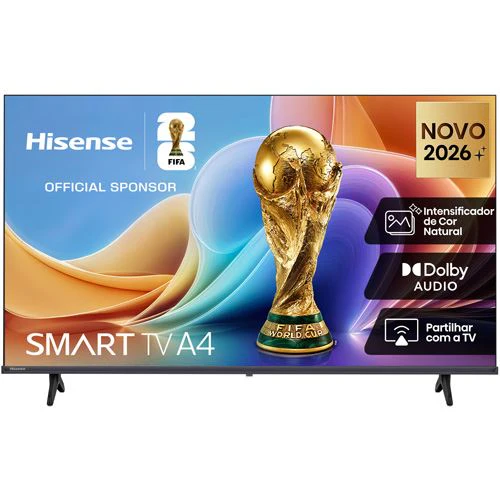 Smart TV Hisense 40" LED Full HD 40A4S - 101 cm