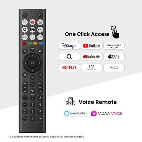Smart TV Hisense 55" QLED UHD 4K 55A7Q - 140cm - Outlet - Grade A - Image 7