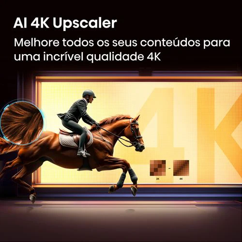 Smart TV Hisense 55" QLED UHD 4K 55E7S - 140cm - Image 6
