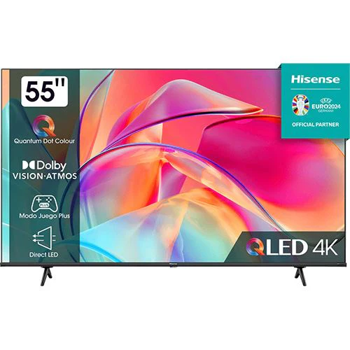 Smart TV Hisense 55" QLED UHD 4K 55E7KQ - 140cm