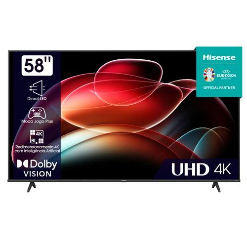 Smart TV Hisense 58" UHD 4K 58A6K - 146cm - Outlet - Grade A - Image 3