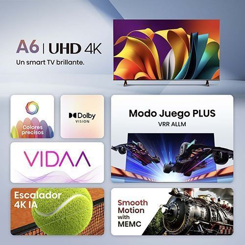 Smart Tv Hisense 58" Uhd 4K 58A6N - 146 Cm - Outlet Loja Benfica - Grade B - Image 3