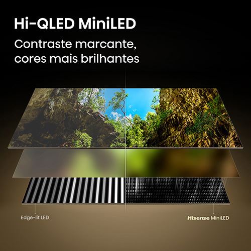 Smart TV Hisense 65" Mini LED Hi-QLED UHD 4K 65E8S - 165 cm - Image 4