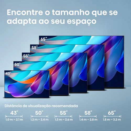 Smart TV Hisense 65" QLED UHD 4K 65A6S - 165cm - Image 14