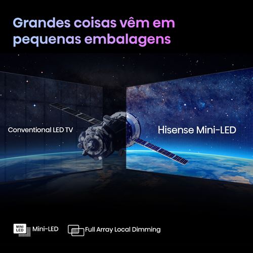 Smart TV Hisense 65" Mini LED UHD 4K 65U7KQ - 165cm - Image 13