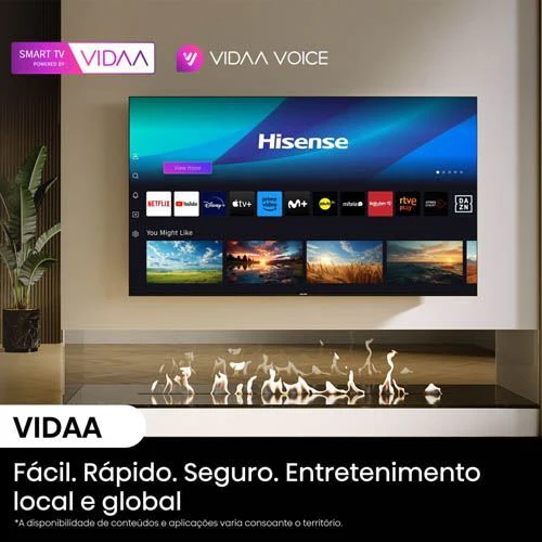 Smart Tv Hisense 75" Mini-Led 4K 75U7Nq - 190 Cm - Outlet Loja Benfica - Grade A - Image 10