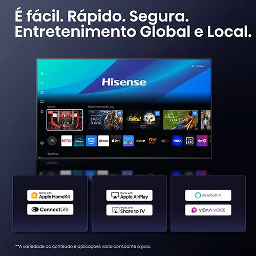 Smart TV Hisense 75" Mini-LED UHD 4K 75U7Q PRO - 189 cm - Image 9