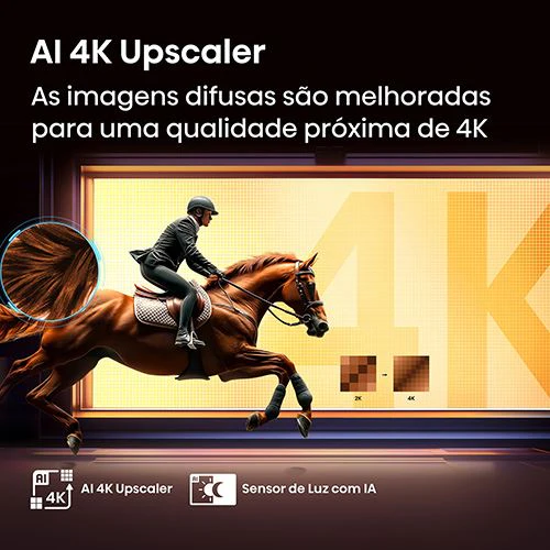 Smart TV Hisense 85" QLED UHD 4K 85E7Q - 216cm - Image 6