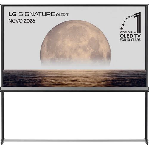 Smart TV LG Signature OLED T Transparente 77" UHD 4K OLED77T49LA - 195cm