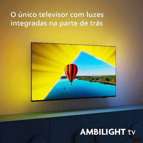 Smart Tv Philips 50'' Uhd 4K 50Pus8079 126Cm - Outlet Loja Benfica - Grade C - Image 4