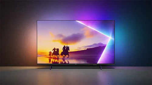 Smart TV Philips 55" QLED UHD 4K 55PUS8400/12 Ambilight - 140cm - Image 3
