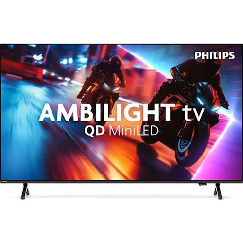 Smart TV Philips 65" QD-Mini LED UHD 4K 65MLED920/12 Ambilight - 165cm
