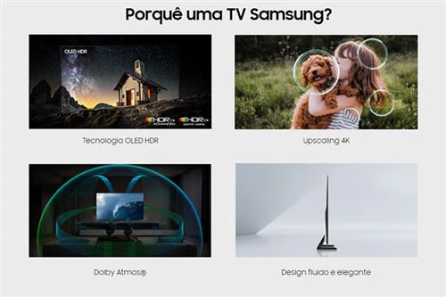 Smart TV Samsung 77" OLED Vision AI UHD 4K 77S85H - 196 cm - Image 4