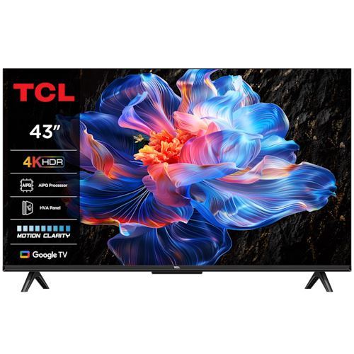 Smart TV TCL 43P6K LED 43" UHD 4K Google TV - 109cm - Outlet - Grade A