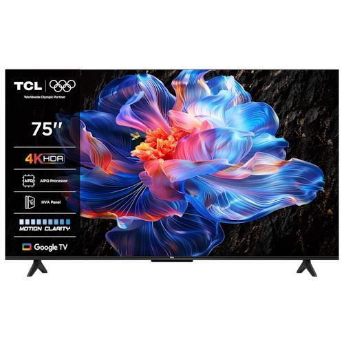 Smart TV TCL 75P6K LED 75" Uhd 4K Google TV - 190cm - Outlet - Grade A