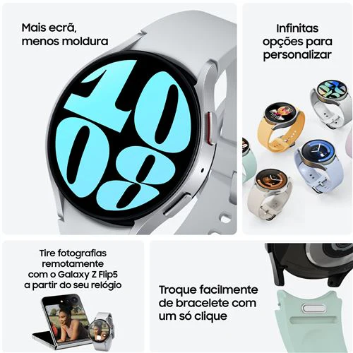 Smartwatch Samsung Galaxy Watch6 LTE 44mm - Preto - Image 6