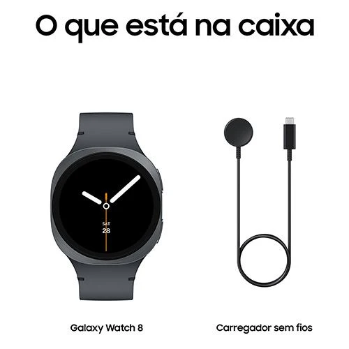 Smartwatch Samsung Galaxy Watch8 40mm - Grafite - Image 8