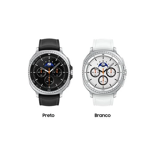 Smartwatch Samsung Galaxy Watch8 Classic 46mm - Prateado/Branco - Image 2