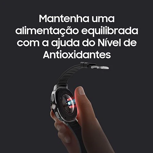 Smartwatch Samsung Galaxy Watch8 Classic LTE 46mm - Prateado/Preto - Image 10