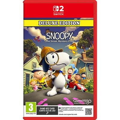 Snoopy & The Great Mystery Club Deluxe Edition - (Cartão chave de jogo) - Nintendo Switch 2