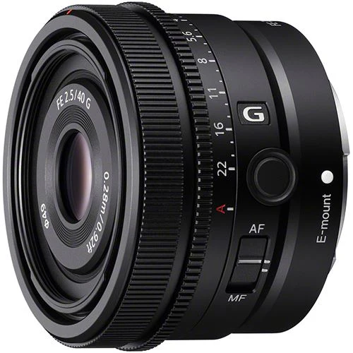 Objetiva Sony FE 40mm F2.5G Prime Lens