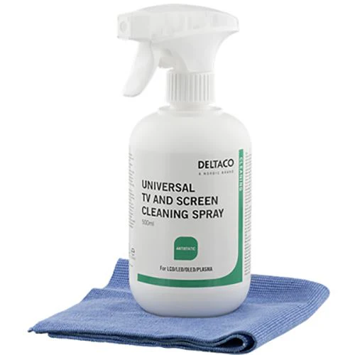 Spray de Limpeza Deltaco para Ecrã 500 ml