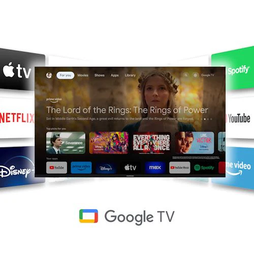 Streaming TV Thomson 150 Go Cast Google TV UHD 4K - Branco - Image 9