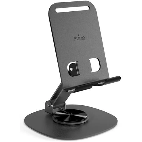 Suporte Secretária Puro Tilt Pro - Alumínio - Preto