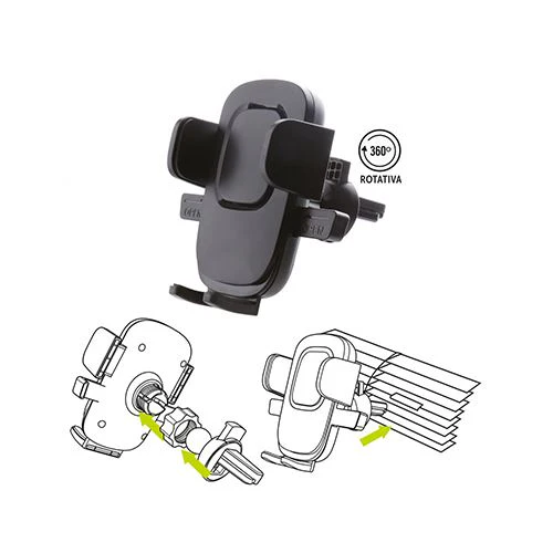 Suporte Smartphone Universal Muvit para Automóvel - Preto - Image 3