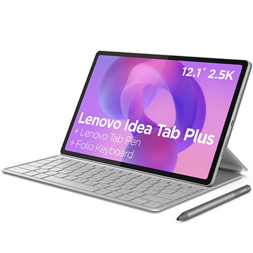 Tablet Lenovo Idea Tab Plus - 256GB - Wi-Fi + Lenovo Tab Pen + Capa Teclado Lenovo