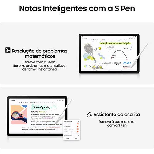 Tablet Samsung Galaxy Tab S10 Lite - 10.9" - Wi-Fi - 128GB - Prateado - Image 4
