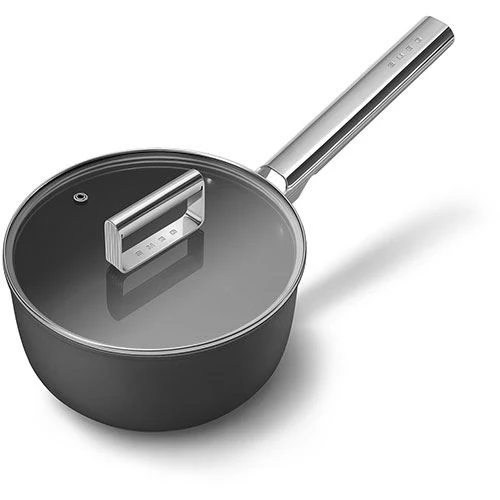 Tacho antiaderente Smeg Anni 50 PF2012BLM | 20cm - Preto