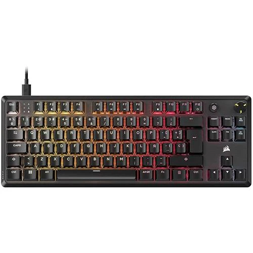 Teclado Gaming com Fios Corsair K70 CORE TKL RGB | Idioma Português | Preto