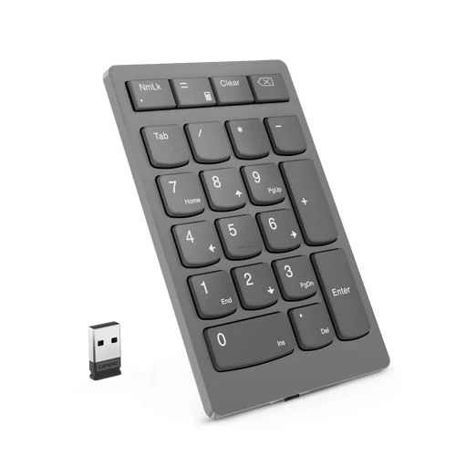 Teclado Numérico Lenovo Go Wireless - Preto